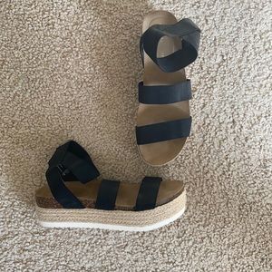 Brand new maden girl platform sandals